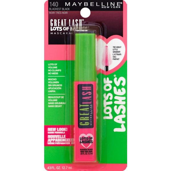 ریمل مدل Great Lash Lots of Lashes – Blackest Black