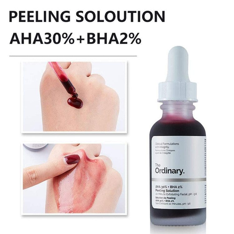 سرم پیلینگ اوردینری AHA 30% + BHA 2% Peeling Solution (30ml)