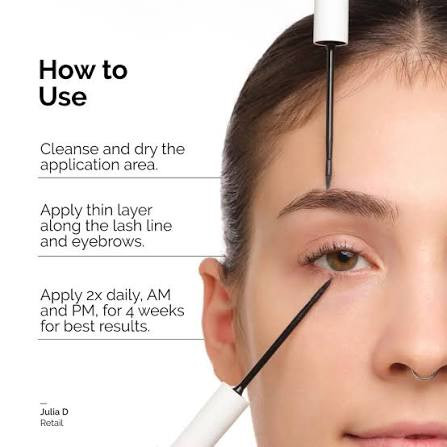 سرم تقویت کننده مژه و ابرو افزایش دهنده حجم و ضخامت Multi-Peptide Eyelash Serum