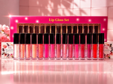 ست ۱۵ عددی لیپ گلاس Lip Gloss Set